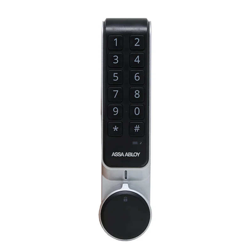 ASSA ABLOY PIN ML53PA Spindschloss mit Zahlencode – elektronisches Codeschloss für Spinde und Schränke