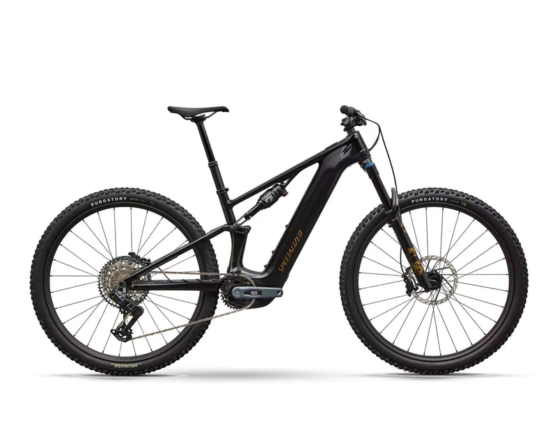 Specialized Turbo Levo R Expert 2026 - Gloss Carbon / Burnt Gold Metallic