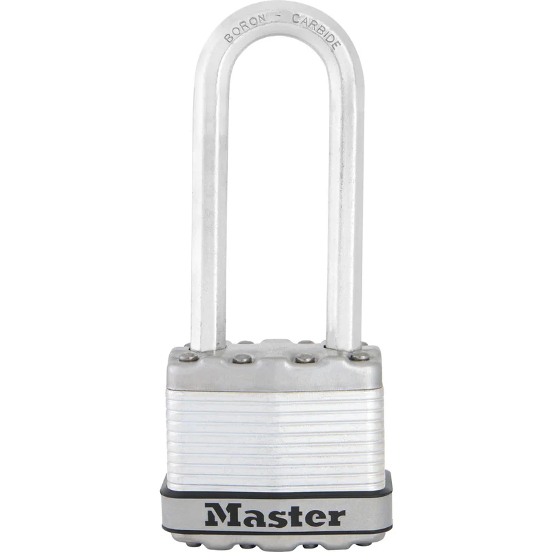 45mm wide Excell® laminated steel padlock with 64mm long shackle