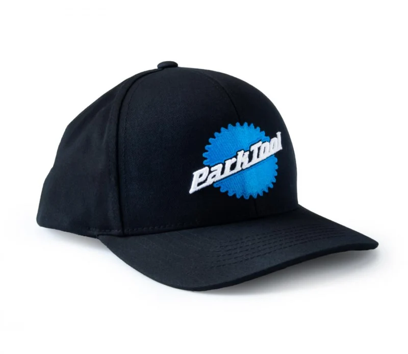 Park Tool HAT-11 Black Logo Snapback Cap schwarz