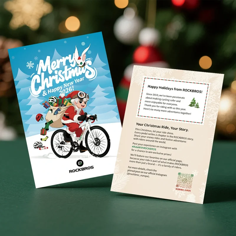 ROCKBROS Weihnachtsgrusskart