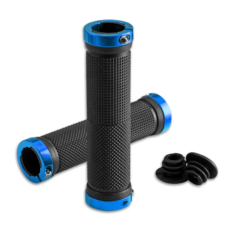 Fahrradgriffe 22mm med aluminium låsesystem