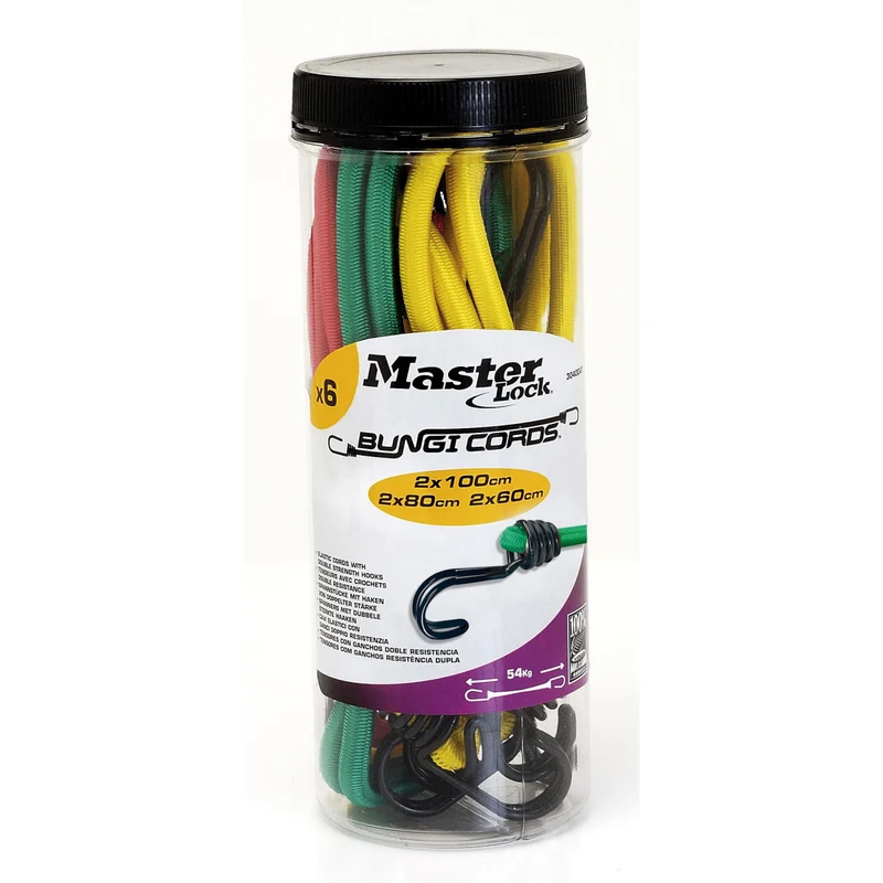 Twin Wire™ bungee; 6 pack