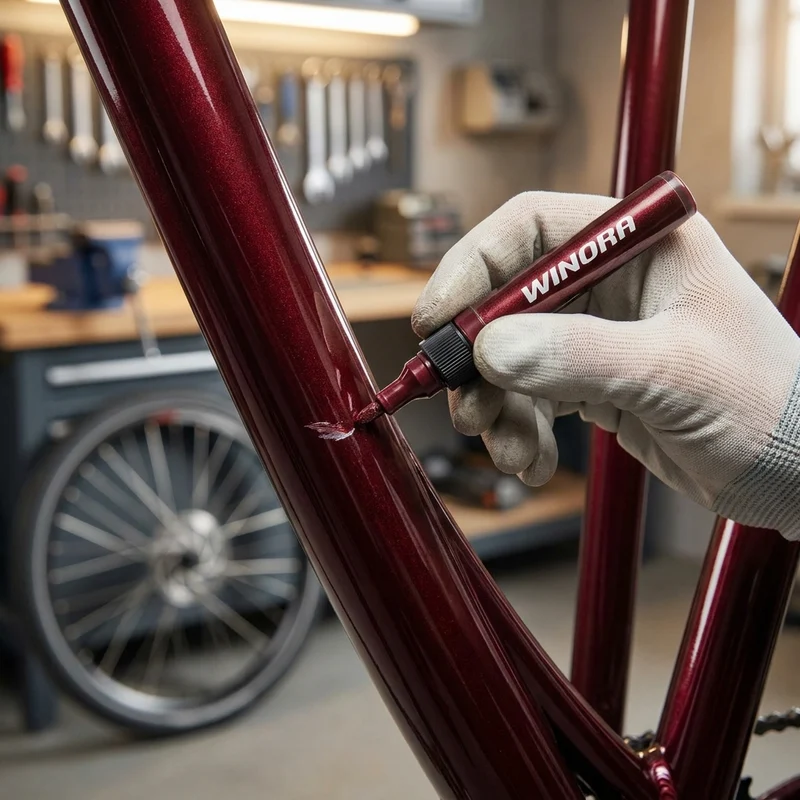 Winora Lackstift Tuscan / Burgundy - Original Ausbesserungslack für Fahrradrahmen
