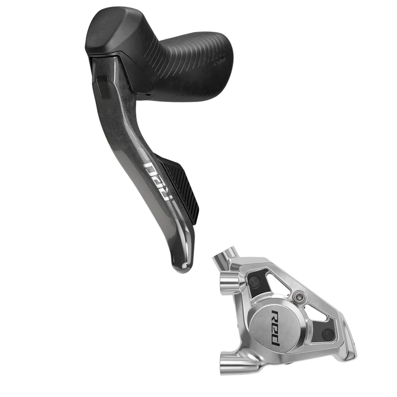 Red eTap AXS E1 Bike Lever and Caliper Brake Set