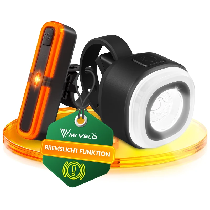 Fahrradlicht LED Set 30Lux "ORBIS Ultimate"
