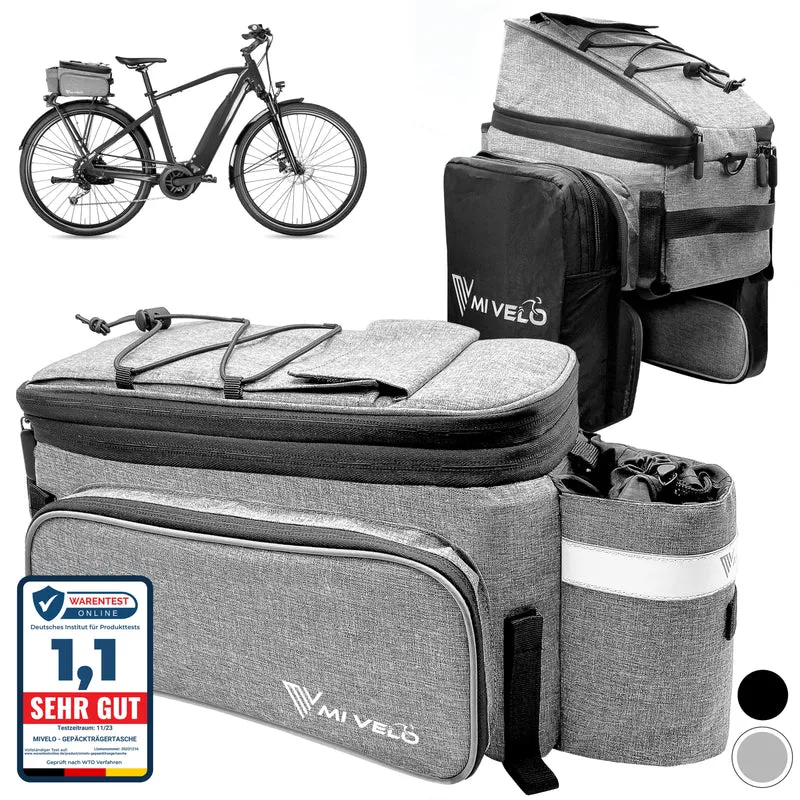 Gepäckträgertasche mit erweiterbarem Volumen 10-20L „FELIX“