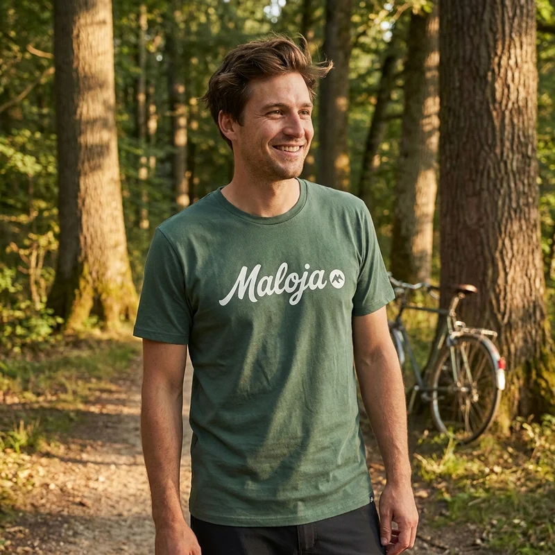 Maloja T-Shirt Winora ArsieroM. - Bio-Baumwolle Herren Outdoor Shirt - Bekleidung