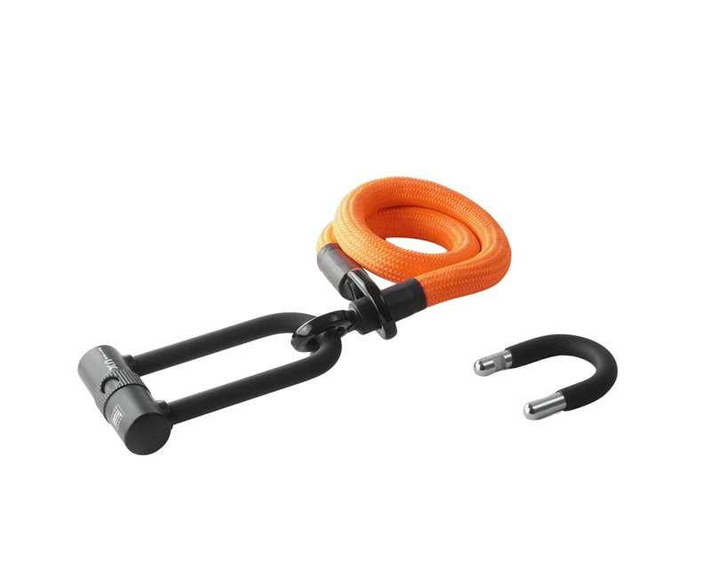 tex-lock Textlischloss "eyelet - Acid Orange" U/X-Lock - 120 cm