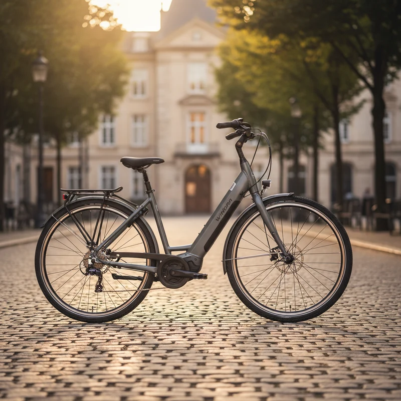Winora E-City Bike TRIA R8 LOW i500Wh 8-G Nexus