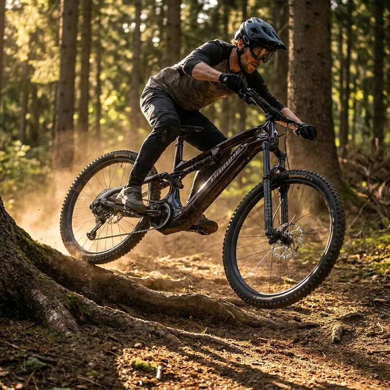 Haibike ALLMTN CF 9 i800Wh 12S S1000 Eagle AXS - E-Mountain Bike