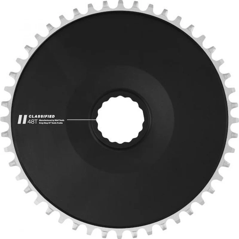 Classified Kettenblatt Aero Dropstop 1x 48T - aerodynamische Effizienz und sicherer Kettenhalt