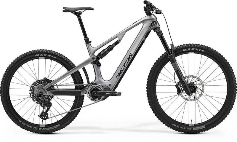 Merida eONE-SIXTY 6000 gunmetal grey(black) S grau - leistungsstarkes E-MTB Fully