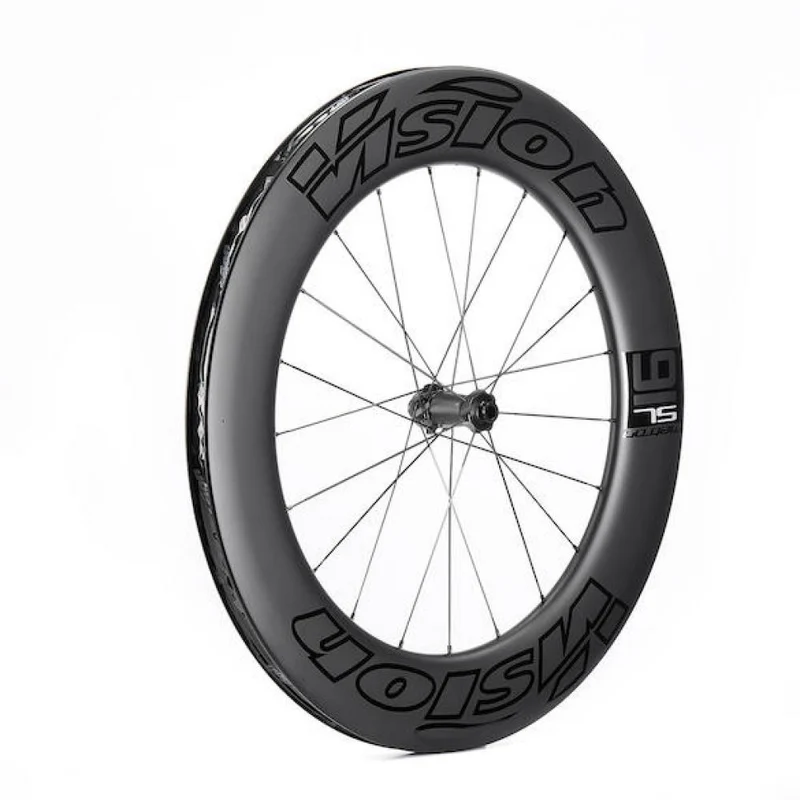 Vision Laufrad VR Metron 91 SL Disc 622x21x90 mm Schwarz - extrem aerodynamisches Vorderrad