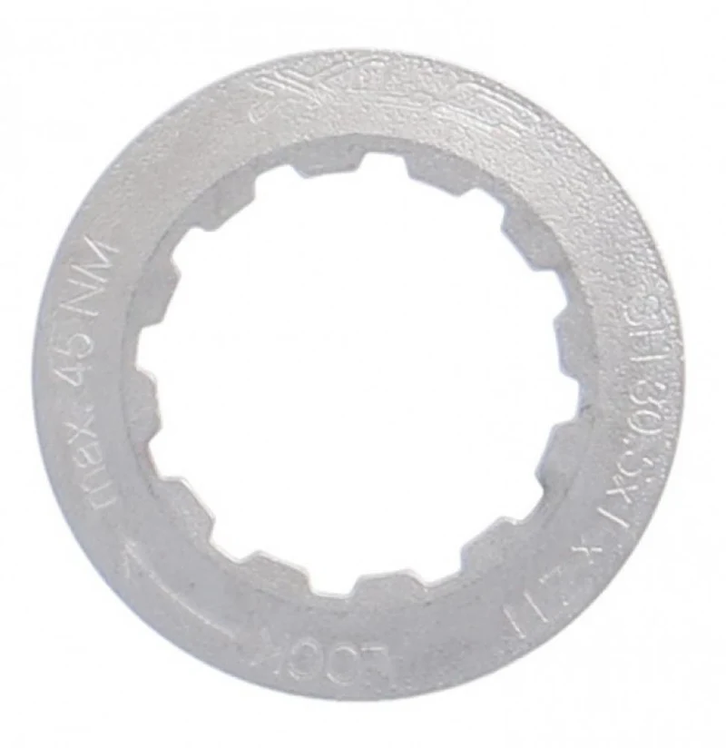 XLC Abschlussmutter, Shimano kompatib 9/10/11-fach für 1.Pos 11 Zähne