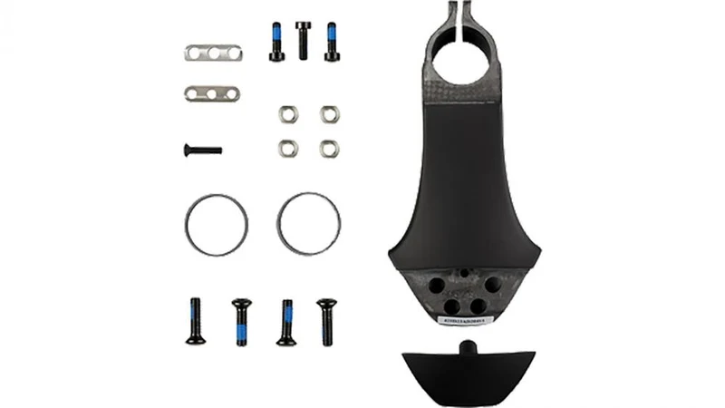 Look Combo Aero Stem -7° mat black 130mm