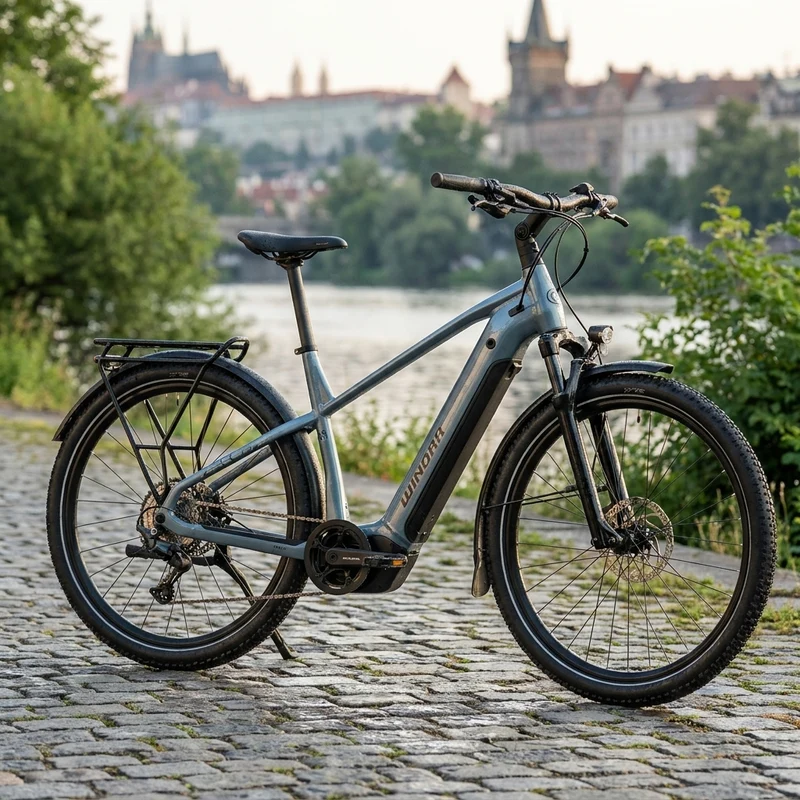 Winora E-City Bike YUCATAN X9 HIGH i600Wh 9-G Cues