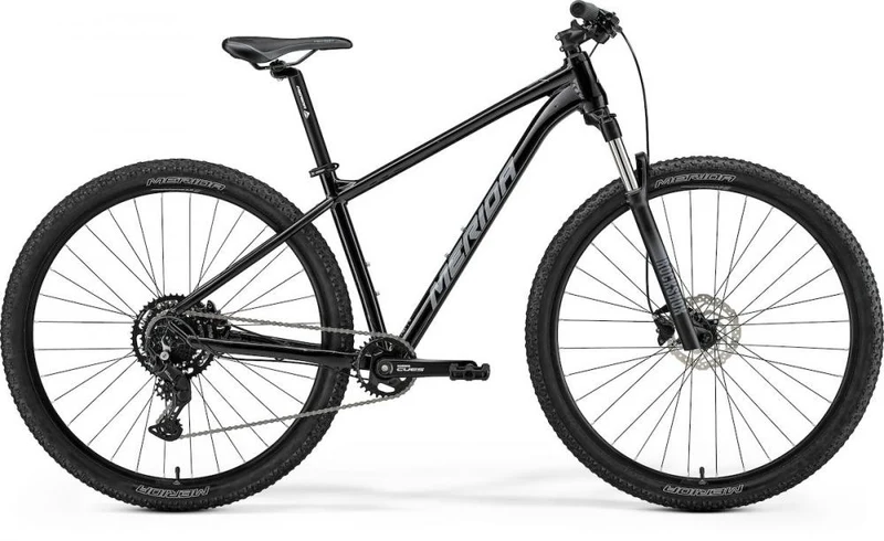 Merida BIG.NINE 80 IV1 black(grey) L BLACK(GREY) - modernes Hardtail-MTB für sportliche Trails