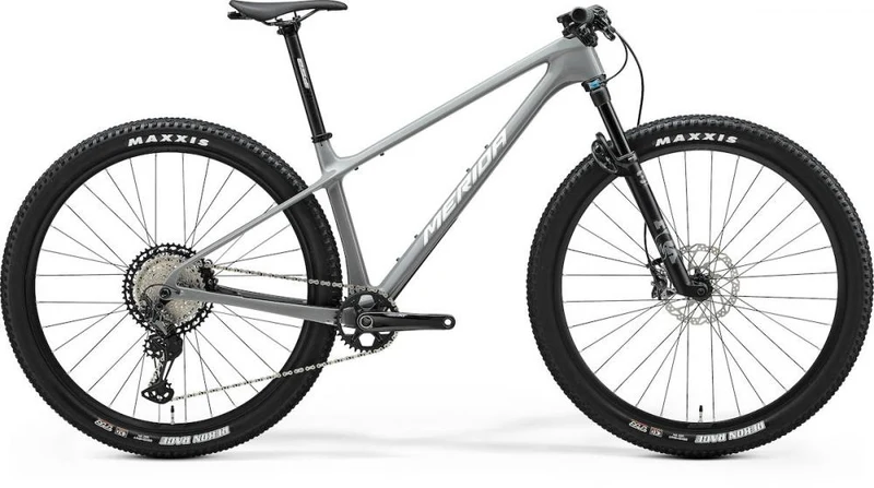 Merida BIG.NINE XT III1 L COOL GREY(SILVER/BLACK) - leichtes 29" Mountainbike für Trail-Performance