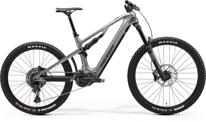 Merida eONE-SIXTY 6000 III1 gunmetal grey(black) M Gunmetal-grau/schwar - leistungsstarkes E-MTB für anspruchsvolle Trails
