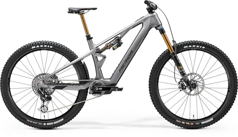 Merida eONE-SIXTY SL 10K I1 glossy S Grau - High-Performance E-MTB für anspruchsvolle Trails