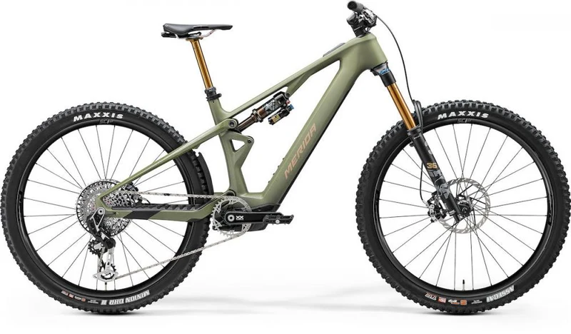 Merida eONE-SIXTY SL 10K I1 silk XS Grün - High-Performance E-MTB für anspruchsvolle Trails