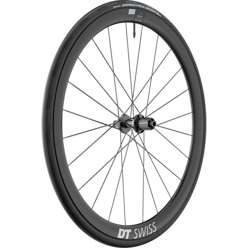 DT Swiss Laufrad ARC 1400 Dicut Disc 622 x 38 mm Schwarz - aerodynamisches Carbon-Vorderrad