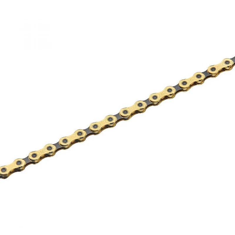 TRP Kette CN-M9050 12-fach schwarz/gold 126 Glieder - leiser, präziser Antrieb