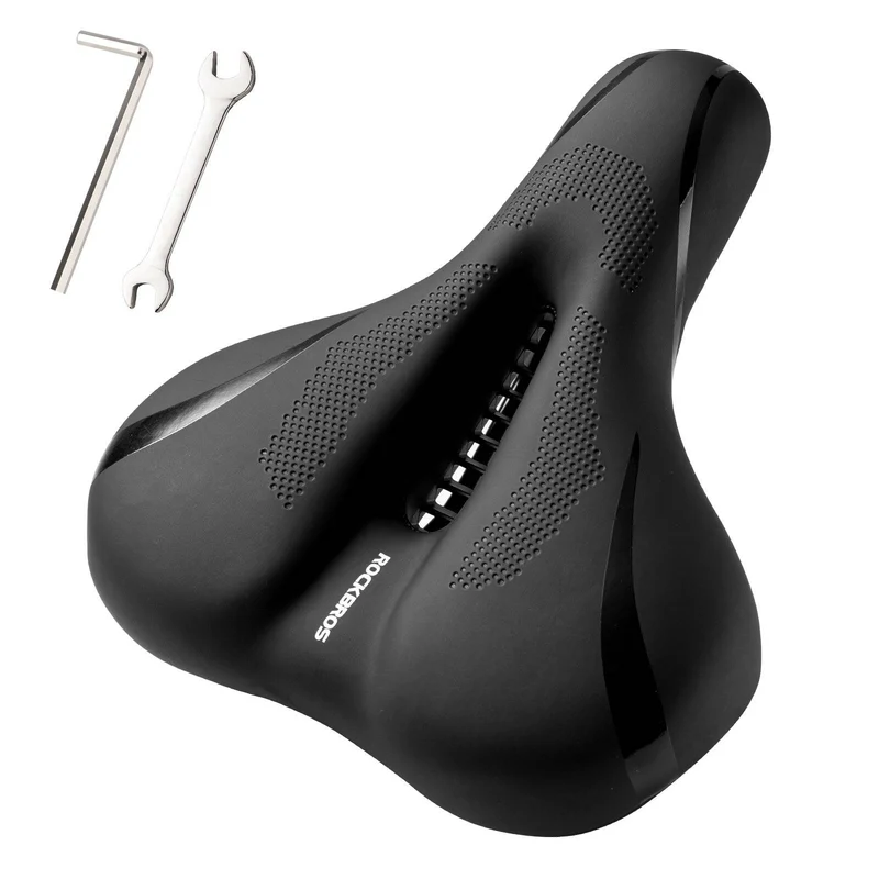 ROCKBROS Fahrradsattel Memory Foam Atmungsaktiv Gel Sattel