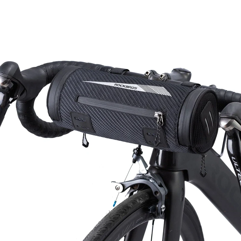 ROCKBROS 3 i 1 Praktisk Lenkertasche Zylindrisch Multifunktional 2L