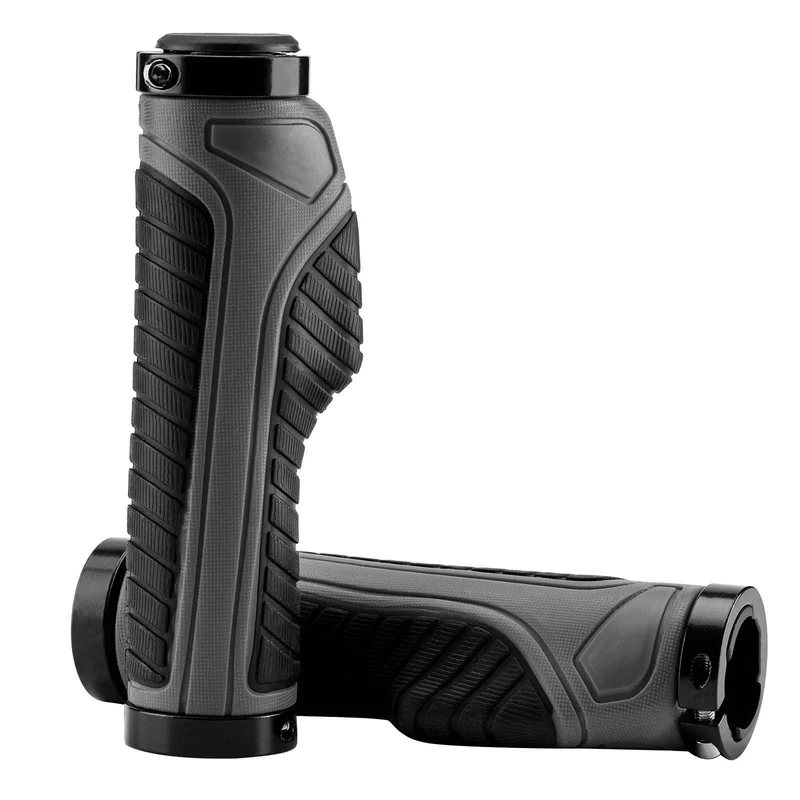 ROCKBROS Rutschfeste Fahrradgriffe fra Gummi med Lock-on Design til MTB