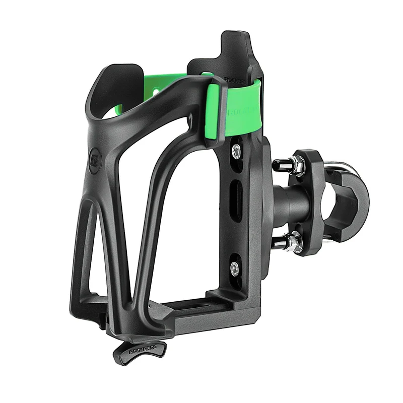 ROCKBROS Flaschenhalter Einstellbar Fahrrad Getränkehalter 360° Drehbar