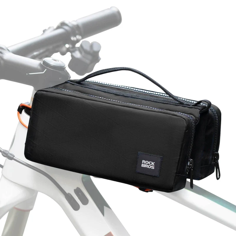 ROCKBROS Fahrradtasche Rahmentasche mit Schultergurt Oberrohrtasche