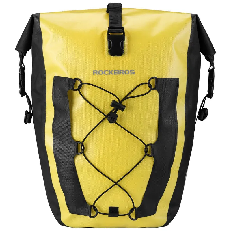 ROCKBROS 100 % wasserdichte Transporttaschen mit Netztasche 27L