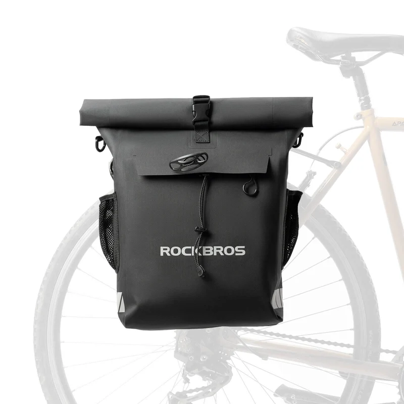 3 i 1 Wasserdicht Gepäckträgertasche Rygsæk Umhängetasche 18L