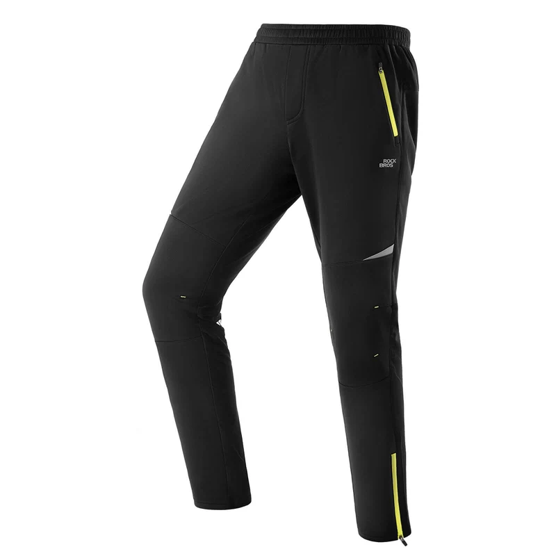 ROCKBROS Herren Fahrradhose Winddicht og Warm for Winter Outdoor-Sport