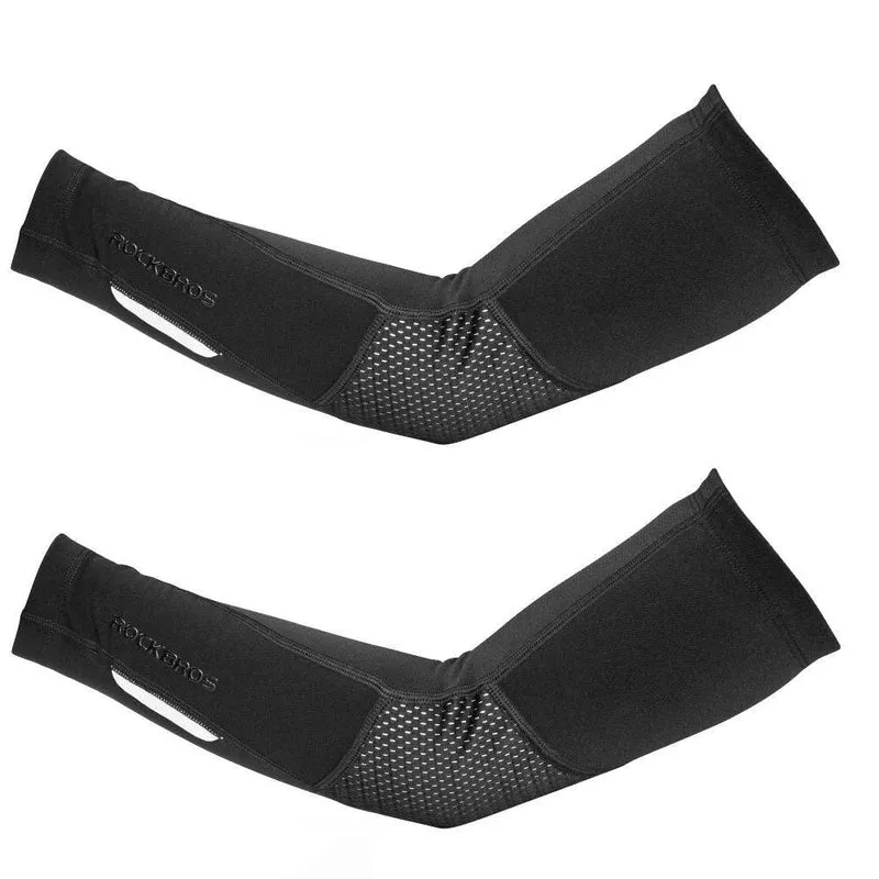 ROCKBROS Radsport Armlinge Winter Anti Rutschen Armærmer