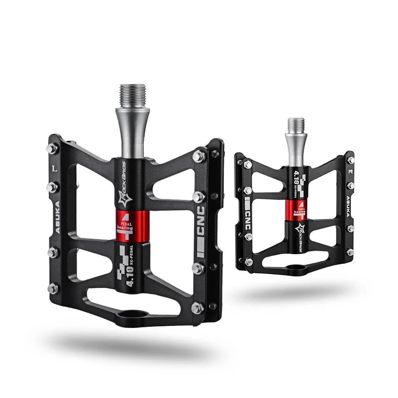 ROCKBROS Fahrrad Pedale 9/16 for MTB/BMX/Rennrad 4 forseglede lejer