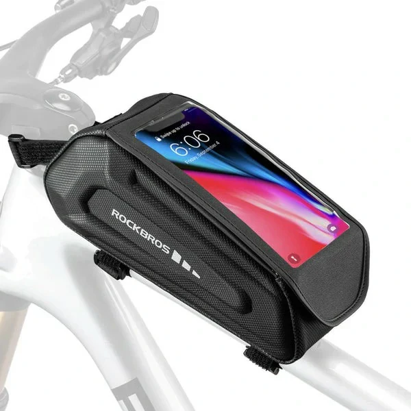 ROCKBROS Fahrradtasche Wasserdicht Handytasche Touchscreen til Smartphone 6,8 Zoll
