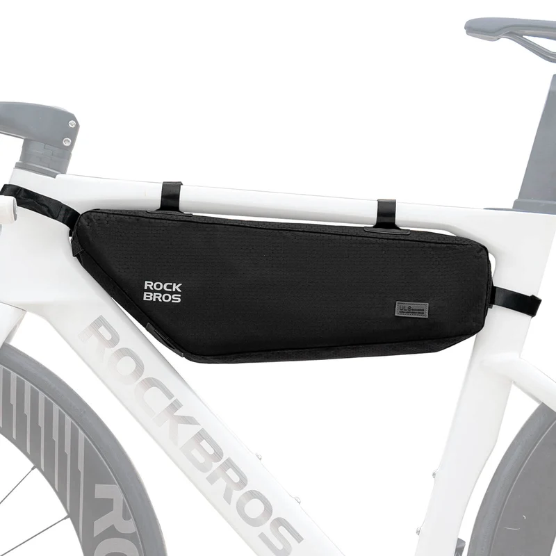 ROCKBROS Fahrrad Rahmentasche Dreiecktasche Wasserabweisend 2,9L Schwarz