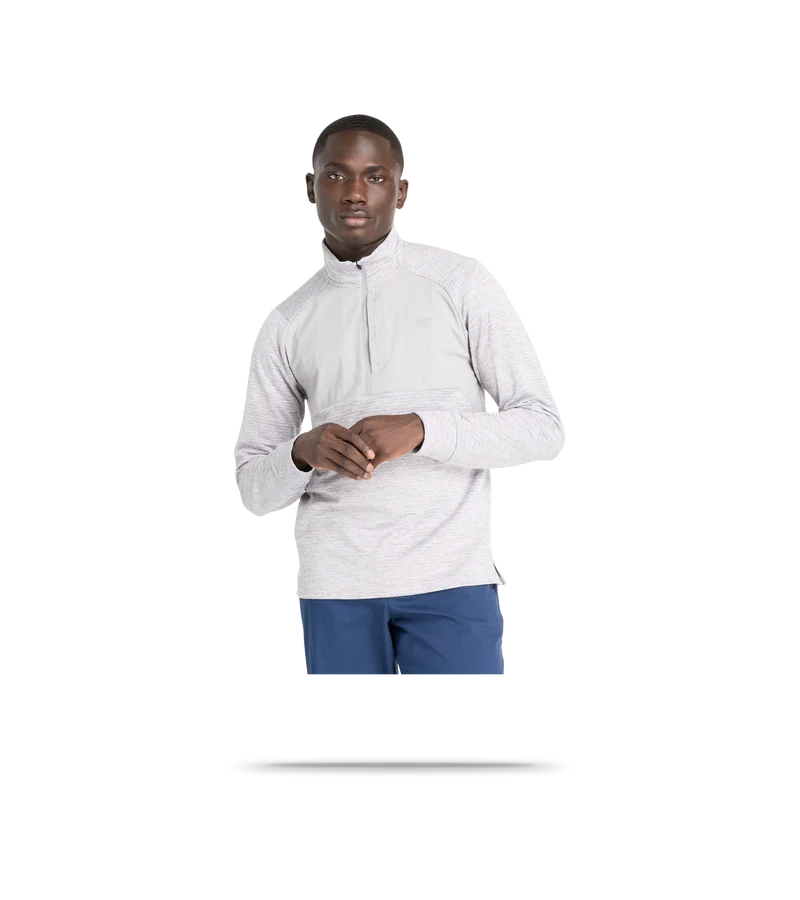 Men's Athletics Heat Grid 1/2 Zip Long Sleeve Top
