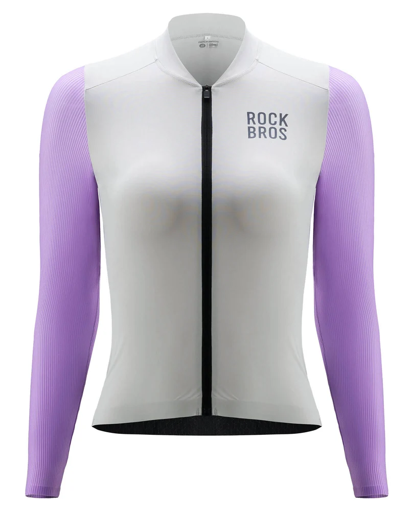 Damen Langarm-Radtrikot Fahrrad Jersey til MTB & Rennrad