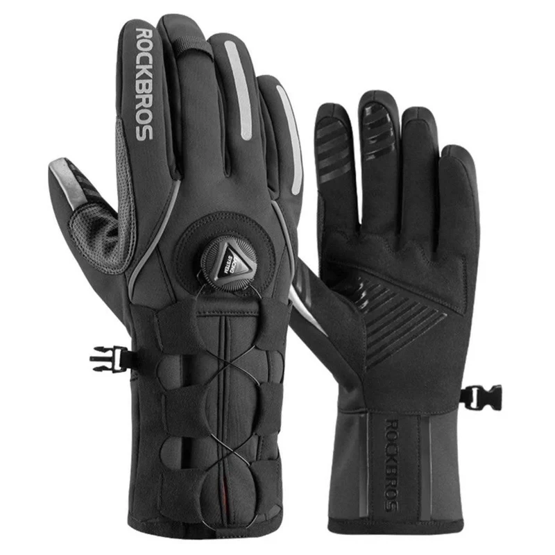 ROCKBROS Winter Skihandschuhe Touchscreen-Design Winddicht Unisex
