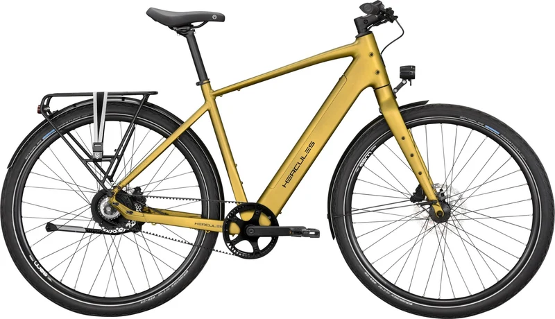 HERCULES URBANICO F3 Diamant 374Wh golden green matt