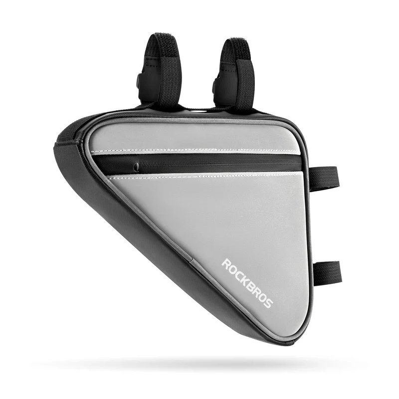ROCKBROS Fahrradtasche Reflektierende Rahmentasche Dreiecktasche 0,9L