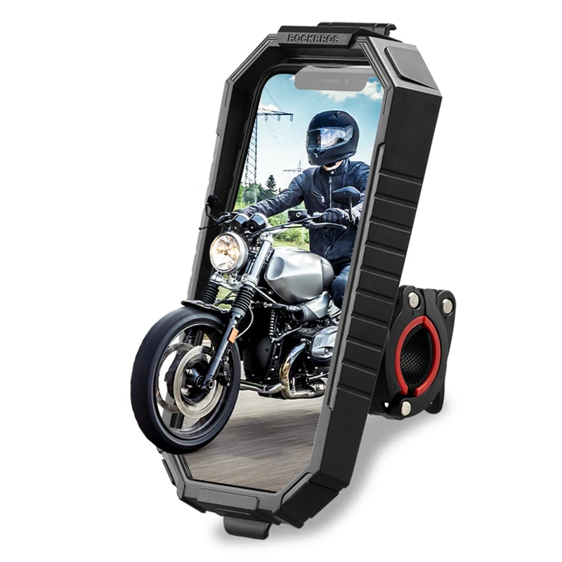 ROCKBROS Smartphone Halterung 360° Drehbar til 6,8 Zoll Smartphone