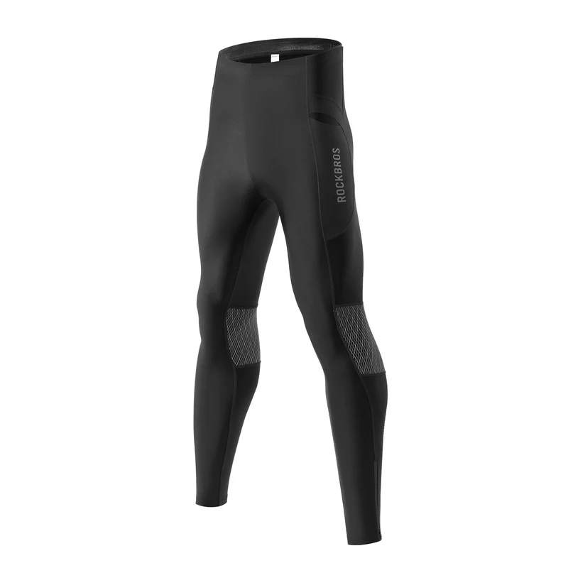 ROCKBROS Vinter Termo-Fahrradhose Fleece-Kompressions-Belægninger 3 Taschen