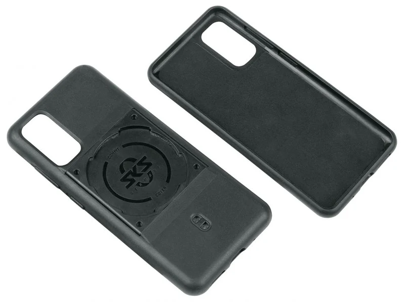 SKS GERMANY COMPIT COVER für Samsung S20: Stoßdämpfende 2-Komponenten-Handyhülle mit spezieller Befestigungsvorrichtung für sichere Montage am COMPIT-System