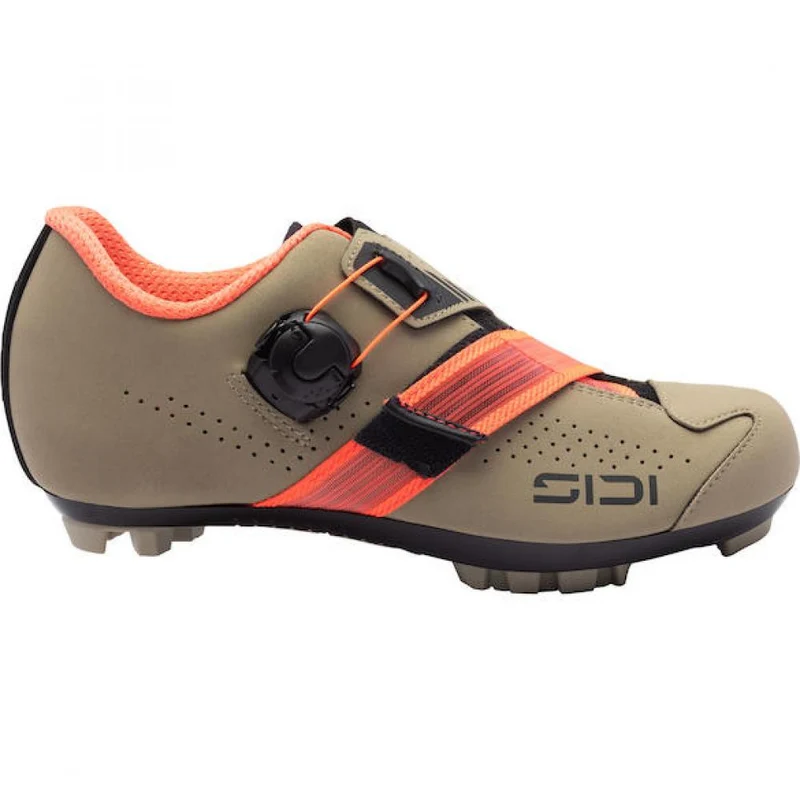 Sidi MTB AERTIS Woman sand/coral 41 Sand - komfortabler Damen-MTB-Schuh mit Grip