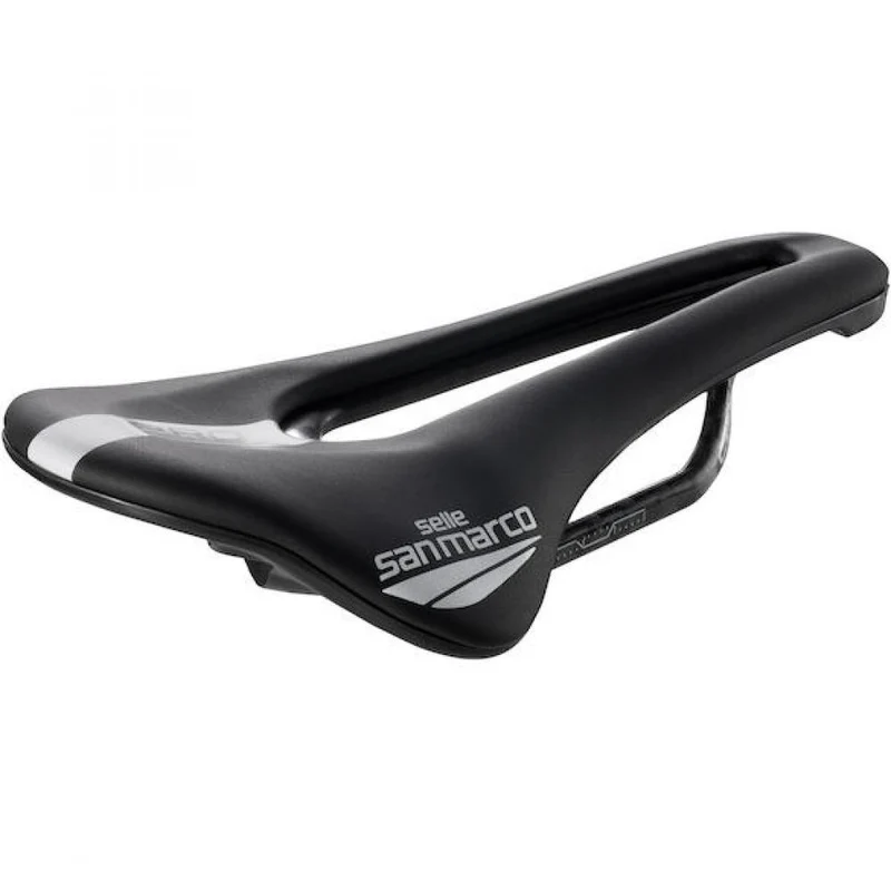 Selle San Marco Sattel Shortfit 2.0 Carbon FX Pro Series 140 x 255 mm Schwarz - maximaler Rennradkomfort